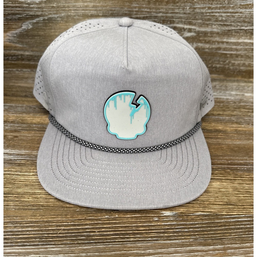 DGAP Swag Melin Coronado Dripping  Skull Hat Golf Classic Size Gray NWT